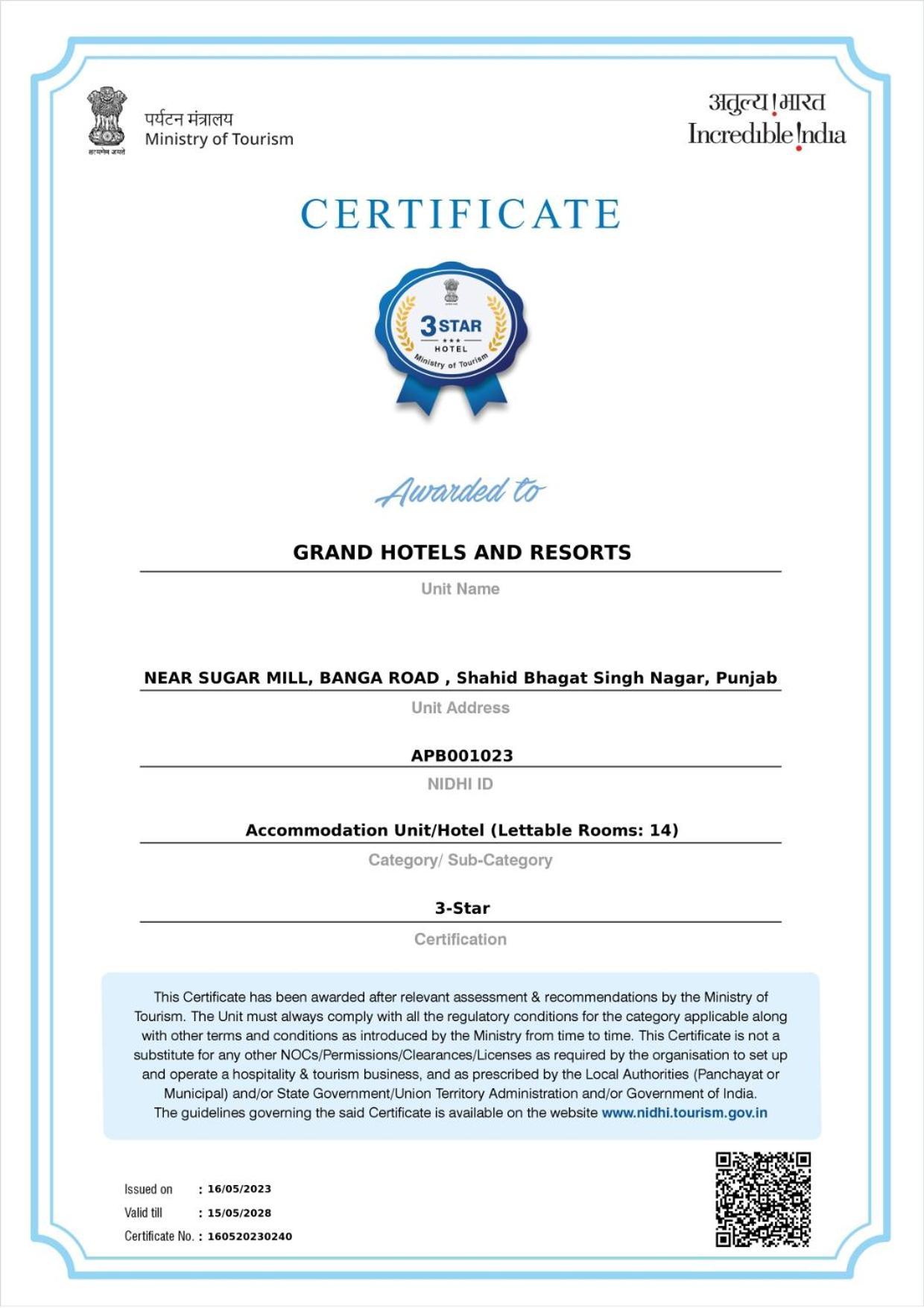 Grand Hotel Nawanshahr Nawāshahr Zewnętrze zdjęcie